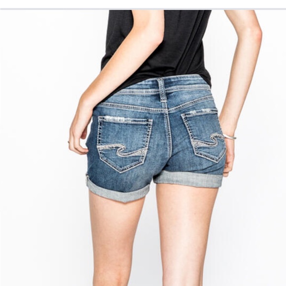 Silver Jeans Sam Denim Shorts - Picture 2 of 6